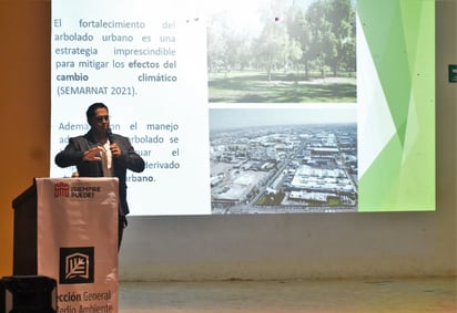 arbolado urbano: Participaron encargados de jardinería de instituciones educativas y ciudadanía en general.