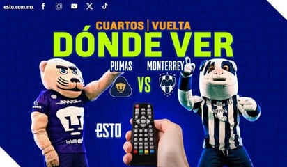 deportes: Pumas de la UNAM por su pase a las semifinales, pero enfrente tendrán a Monterrey que quiere seguir con vida en el Apertura 2024