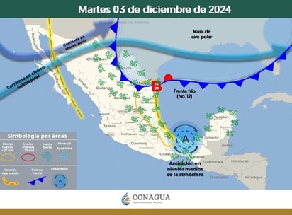 Temperaturas: Temperaturas mínimas entre -5 y 0°C, con probabilidad de heladas en zonas montañosas.
