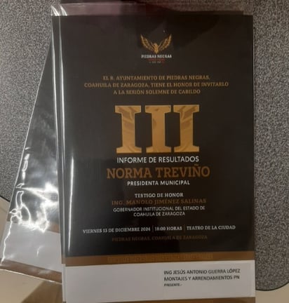 informe: Invitaciones dirigidas a empresarios, comerciantes, universidades, sociedad civil y medios de comunicación.
