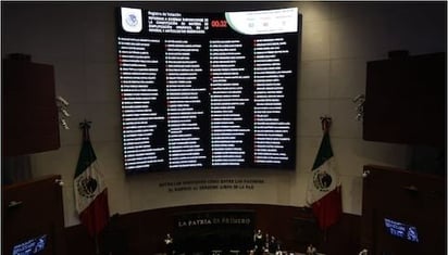 Poder Judicial: Se acordó un solo voto particular por senador. 