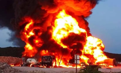 Incendio: El incendio se registró en un punto aislado, lo que impidió que el fuego se extendiera a otras zonas del lugar.