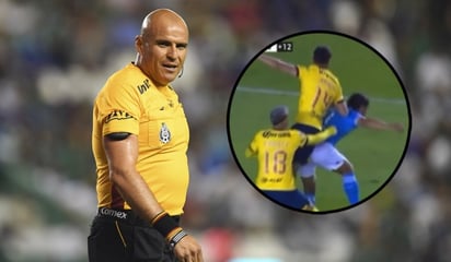 FUTBOL: Felipe Ramos Rizo, Francisco Chacón, Emmanuel Villa y Miguel Layún discutieron por las decisiones del Cruz Azul vs América