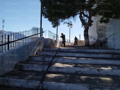 policiaca: Afortunadamente no se reportaron daños a la iglesia.