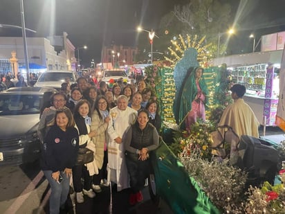 Se tendrá las tradicionales mañanitas a la Virgen de Guadalupe en Piedras Negras