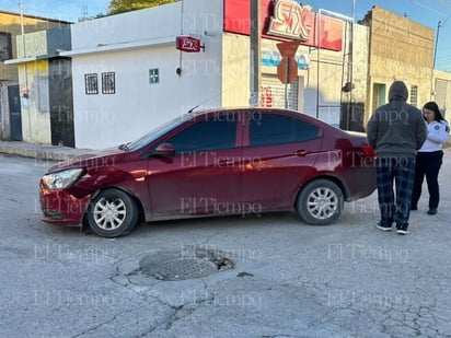 policiaca: Afortunadamente no se reportaron personas lesionadas.