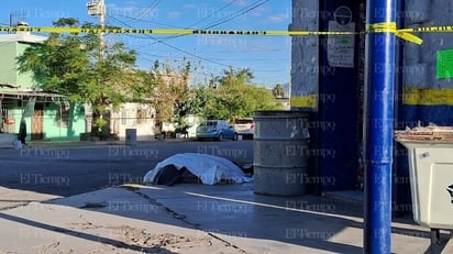 policiaca: Las autoridades municipales acordonaron la zona.