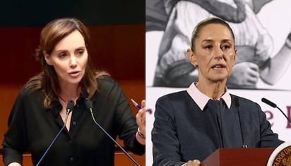 Lilly Téllez: Esta tarde la presidenta Claudia Sheinbaum les pidió arreglar sus diferencias y “tener la cabeza fría”. 