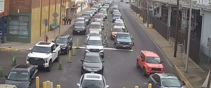 paisanos: Las cámaras de puentes evidencian el brutal movimiento vehicular.