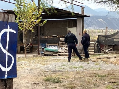 policiaca: El hallazgo alarmo a sus familiares y vecinos del fallecido.