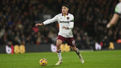 DEPORTES: Edson Álvarez fue titular y recibió tarjeta amarilla en el empate 1-1 entre Bournemouth y West Ham