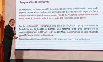 Infonavit: Sheinbaum acusó la participación de notarios en estas prácticas irregulares y aseguró que se interpondrán denuncias.