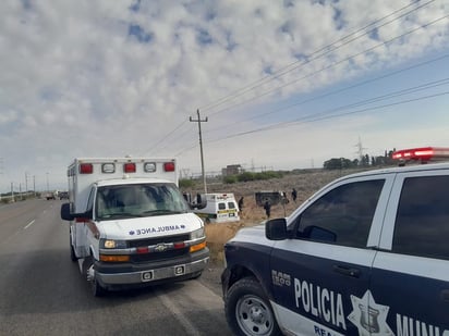 policiaca: Cuerpos de seguridad y rescate se movilizaron al lugar.