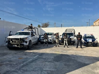 Policiaca : La colaboración entre las diferentes corporaciones ha sido fundamental para este despliegue.