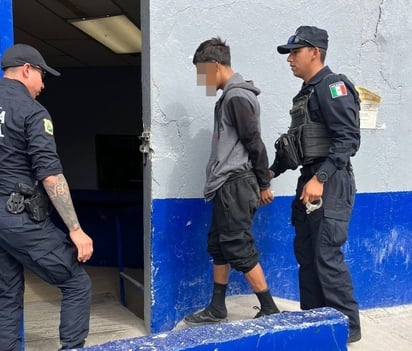 Joven fue detenido por actitud sospechosa en zona hotelera de Monclova