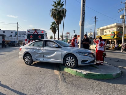 policiaca: Afortunadamente los conductores resultaron solo con molestias físicas.