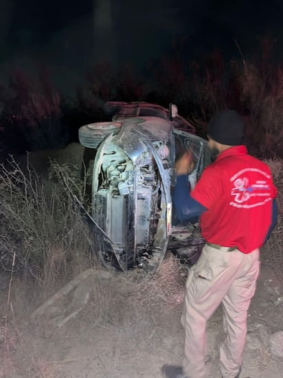 policiaca: Socorristas de GRUM acudieron en su auxilio.