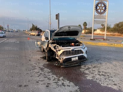 Policiaca : Afortunadamente no se reportaron personas lesionadas.