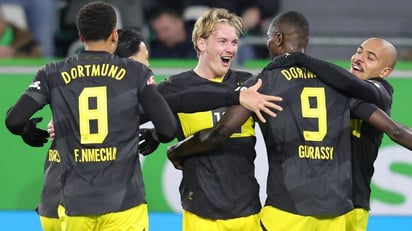 DEPORTES: Dortmund suma tres puntos valiosos en una victoria como visitante frente a Wolfsburg
