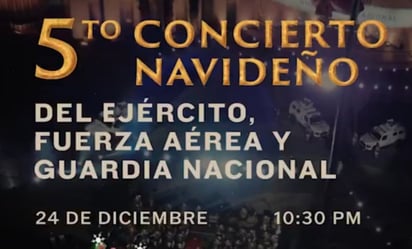 Navidad: Fuerzas Armadas celebran la Navidad con un emotivo concierto