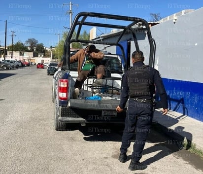 policiaca: El acusado fue llevado ante el juez calificador en turno.