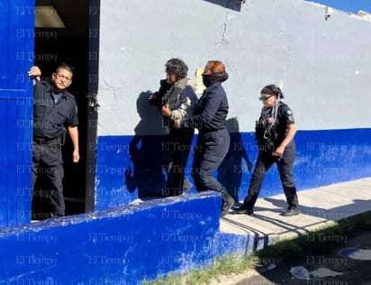 Policiaca : La dama quedó a disposición del juez calificador en turno.