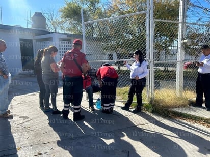 Policiaca : Socorristas de GRUM se movilizaron de inmediato para ayudarlo.