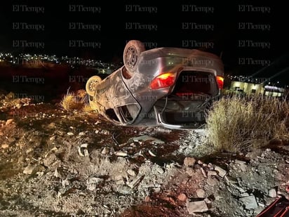 Policiaca : El accidente ocurrió cuando el vehículo fue impactado por un remolque. 