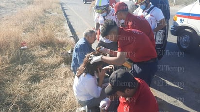 Policiaca : Ambos ocupantes sobrevivieron, pero la acompañante fue trasladada al hospital para una revisión médica.