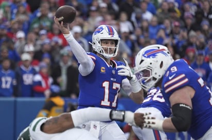 DEPORTES: Los Bills no tuvieron piedad del conjunto de Nueva York al apalearlos 14-40 con otra destacada actuación de Josh Allen