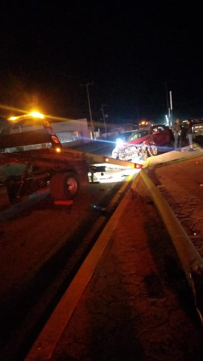 policiaca: Afortunadamente no se registraron personas lesionadas.