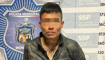 policiaca: El acusado fue llevado a los separos municipales.