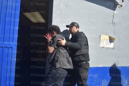 policiaca: Los acusados quedaron a disposición del juez calificador en turno.