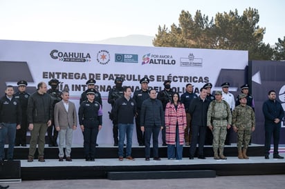 Manolo Jiménez: Manolo Jiménez Salinas afirmó que Coahuila tiene muy buenos policías. 