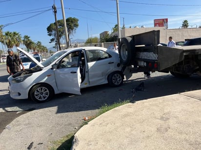 policiaca: Afortunadamente no se reportaron personas lesionadas.