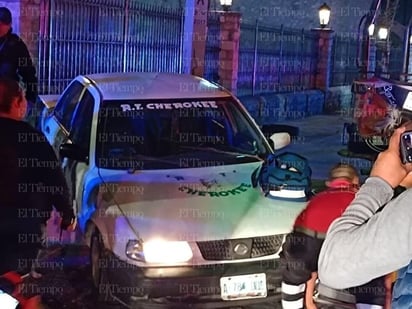 Policiaca : Además se reportaron daños de consideración.