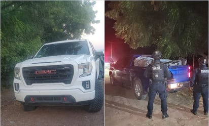 Sinaloa: Las camionetas fueron halladas en Mocorito y Navolato.