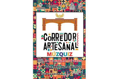 Corredor Artesanal: Los asistentes podrán recorrer los puestos de los artesanos locales. 