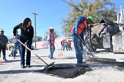 Sara Pérez: Vecinos de la colonia Guadalupe Borja expresaron su agradecimiento. 