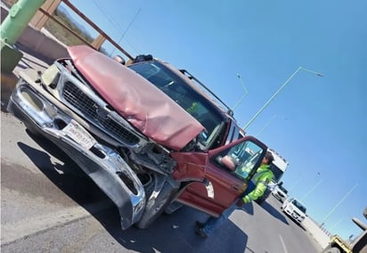 policiaca: Los conductores involucrados resultaron ilesos. 