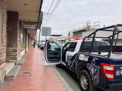 policiaca: En un principio se pensé que se trataba de un asalto.