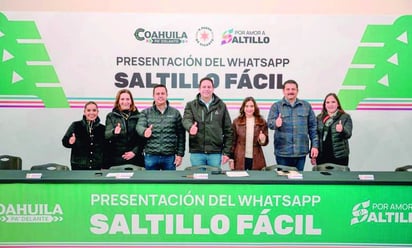 El alcalde Javier Díaz lanza el asistente virtual 'Saltillo Fácil' 