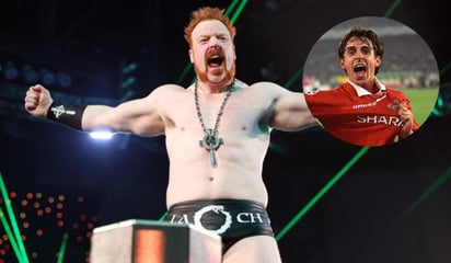 DEPORTES: Sheamus protagonizó el divertido momento junto al exjugador del Manchester United durante la grabación de su podcast