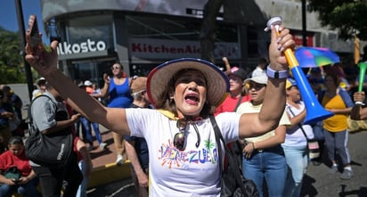 Protestas: “El mundo nos acompaña”, dice María Corina Machado. 