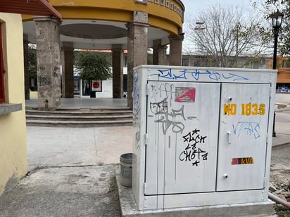 Cultura: Las personas dedicadas al vandalismo han pintado y rayado las paredes y muros de este espacio público.