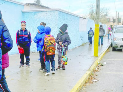 90% de ausentismo en las aulas por frente frío 21 