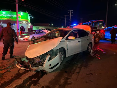 Accidente: Afortunadamente solo se llevó un enrome susto.