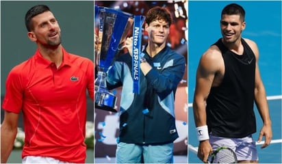 tenis: Jannik Sinner, Novak Djokovic y Carlos Alcaraz parten como los principales candidatos para ganar el Abierto de Australia 2025