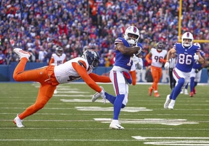 NFL: Jugada grande entre Josh Allen y el receptor Curtis Samuel para sumar otro touchdown a la cuenta de Buffalo.