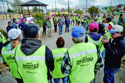 Javier Díaz mejorará las plazas públicas 